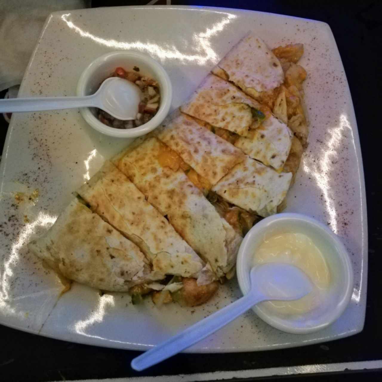 quesadilla de pollo