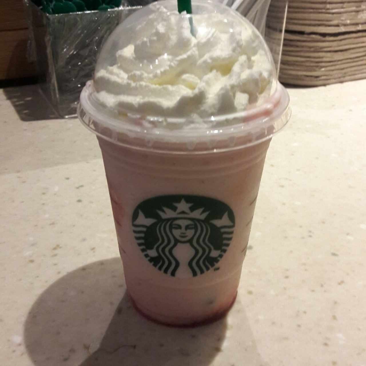 frappe de fresa 