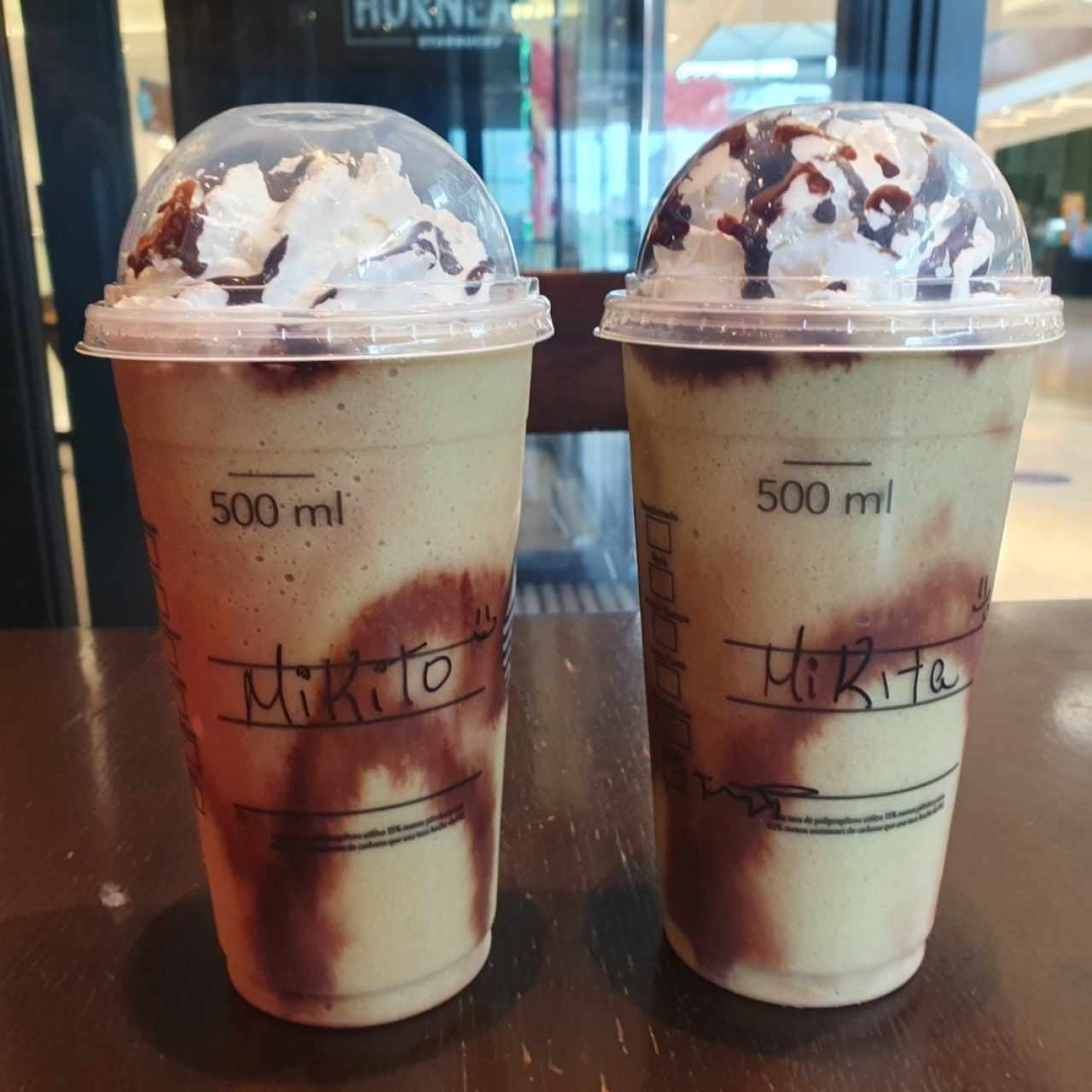 frappuccino pistacho