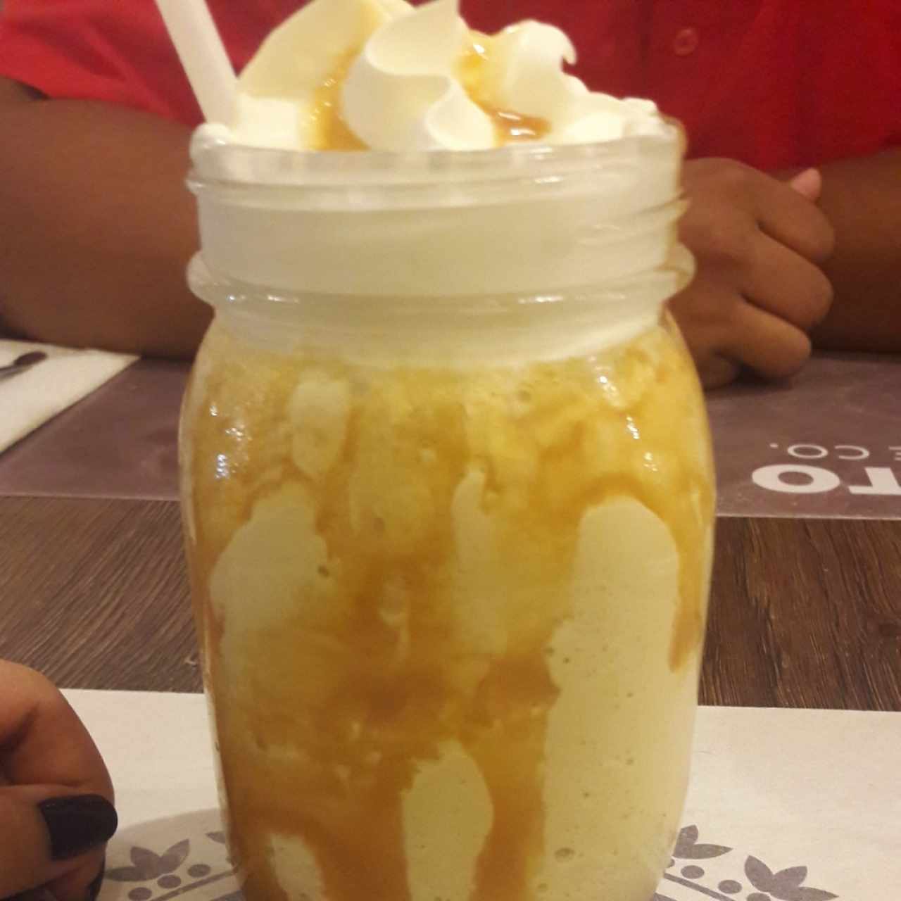 frappé de caramelo