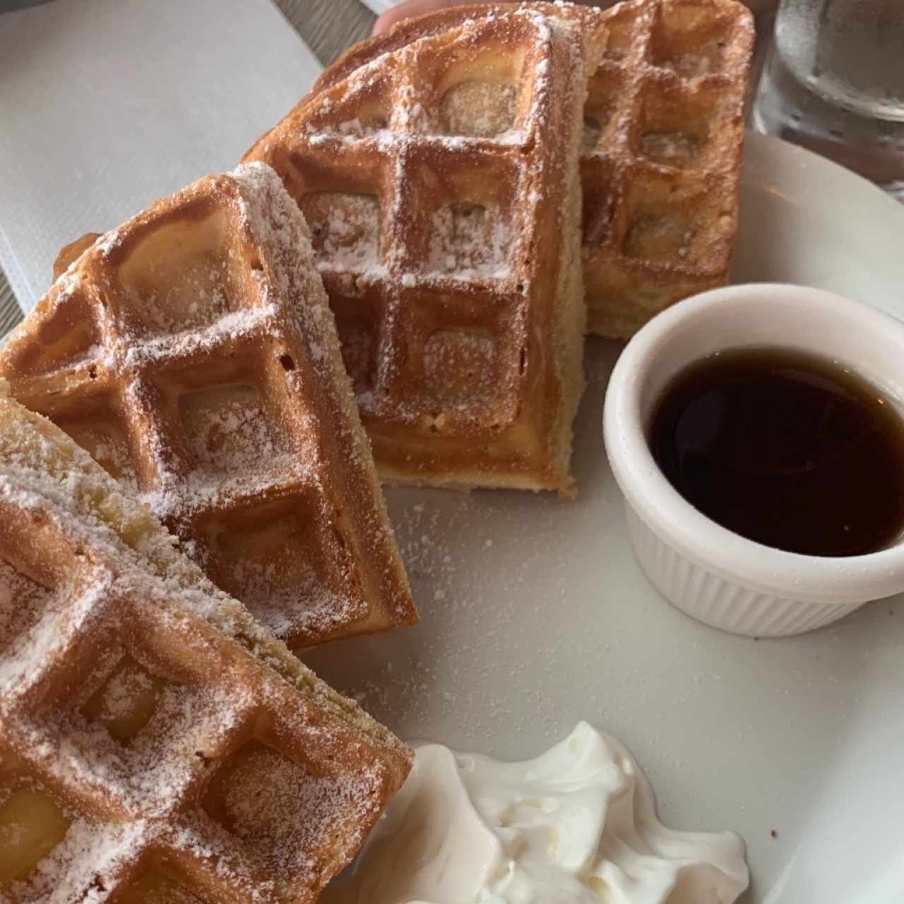 waffles sencillos