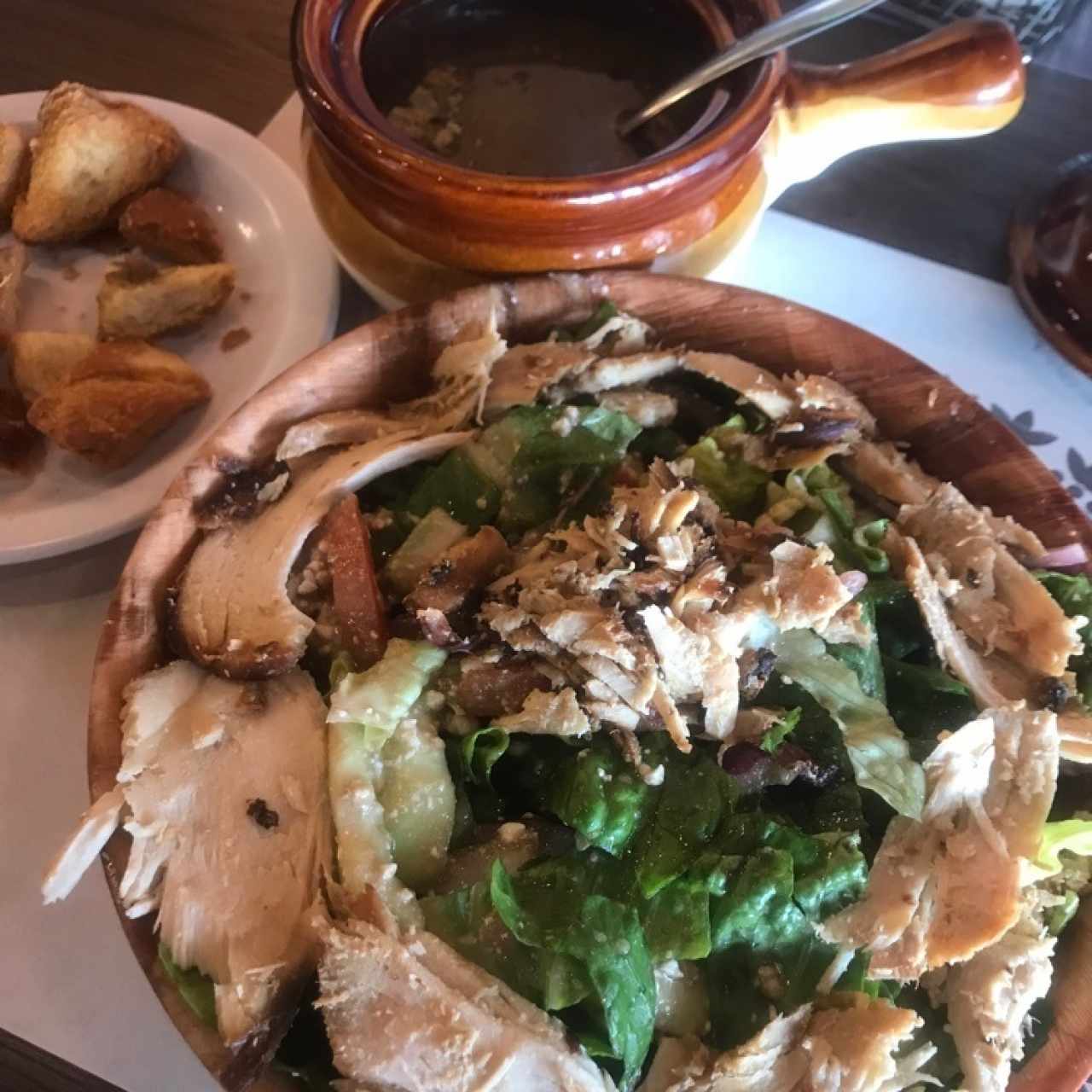 ensalada cesar con pollo 