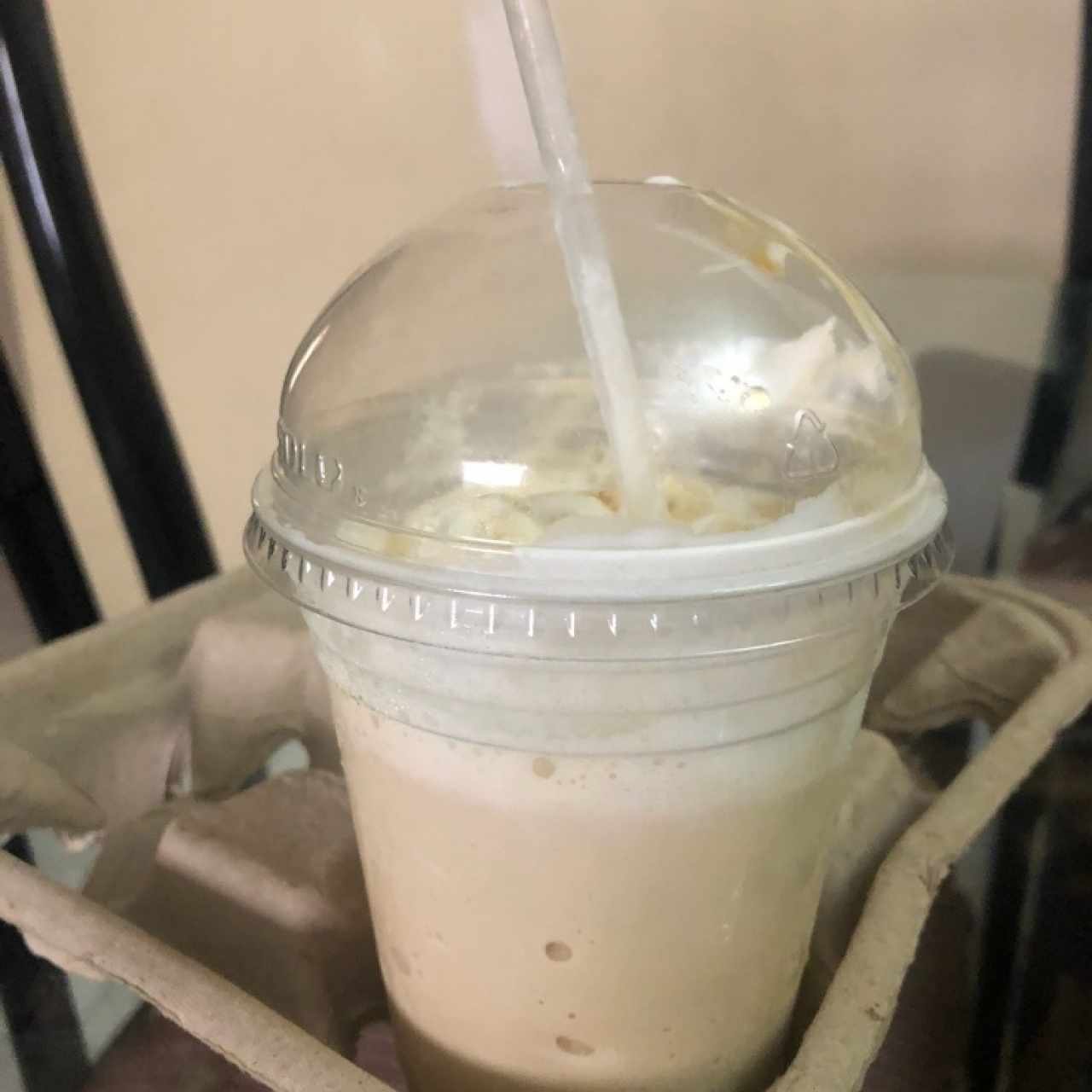 Frappe de vainilla con café