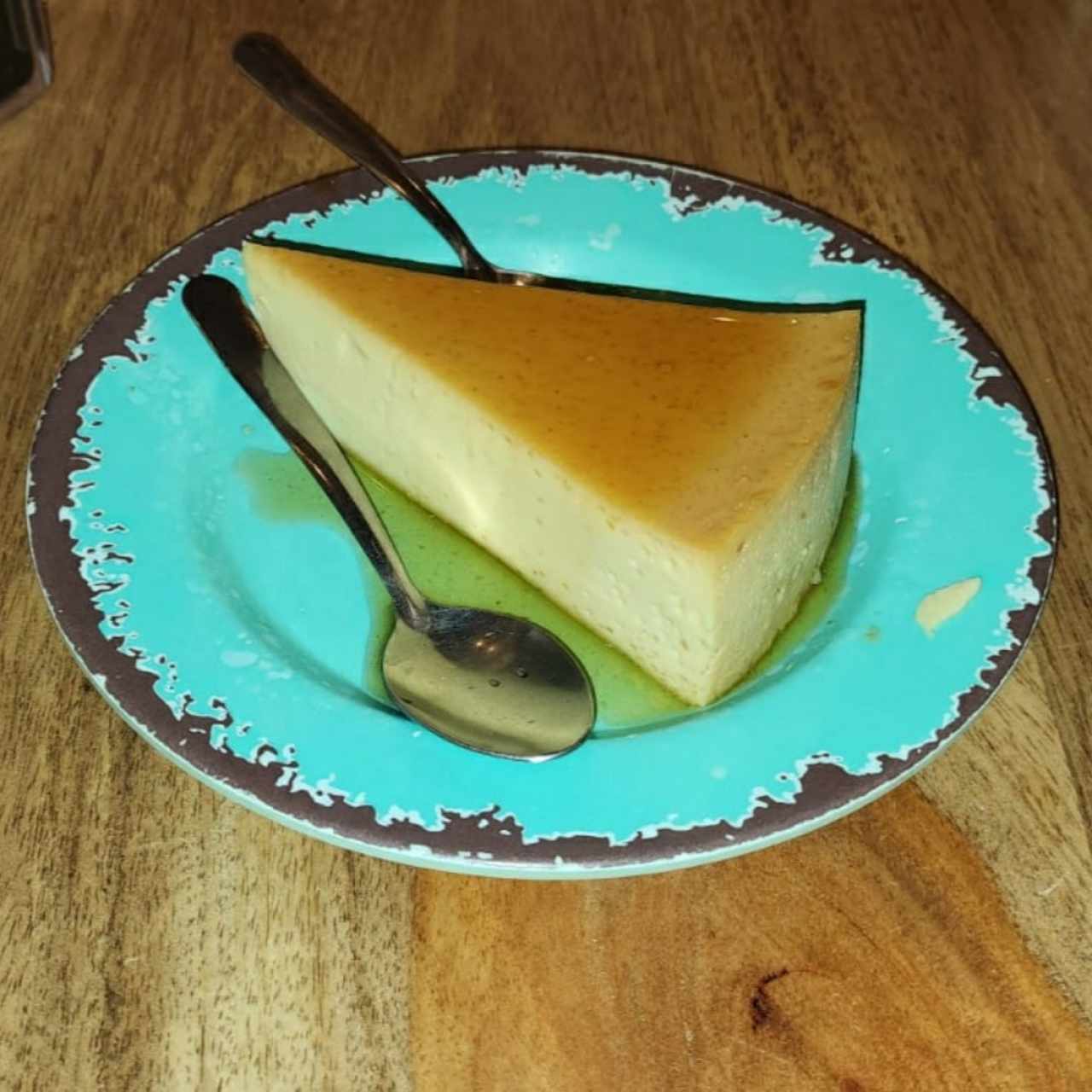 Flan de la casa