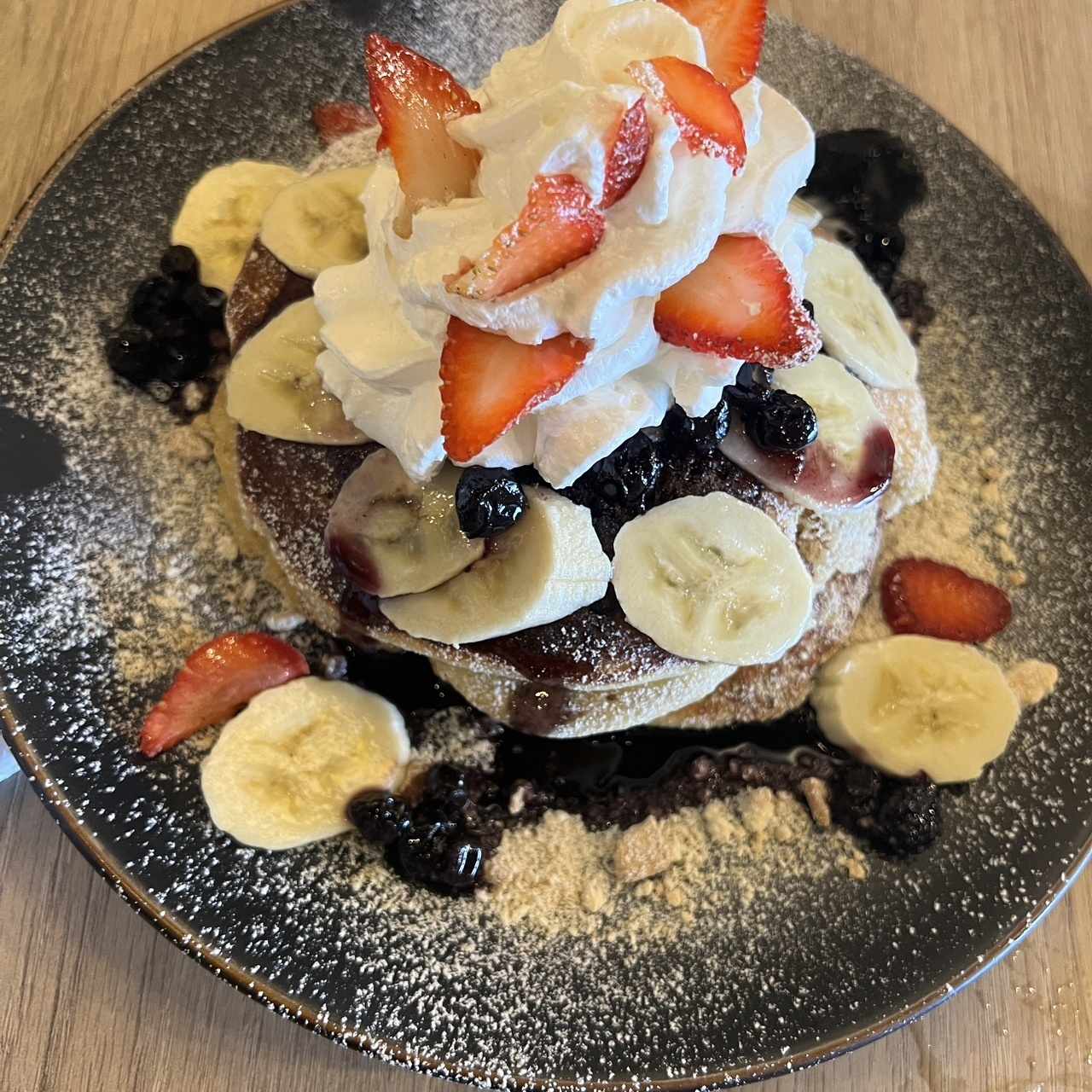 Bananaberry Pancackes