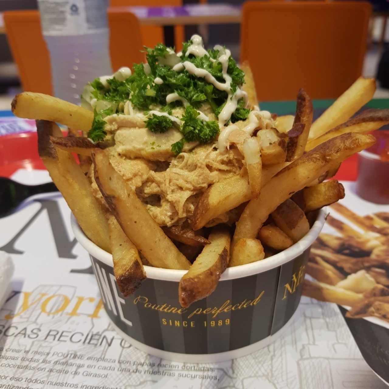 chicken shwarma poutine