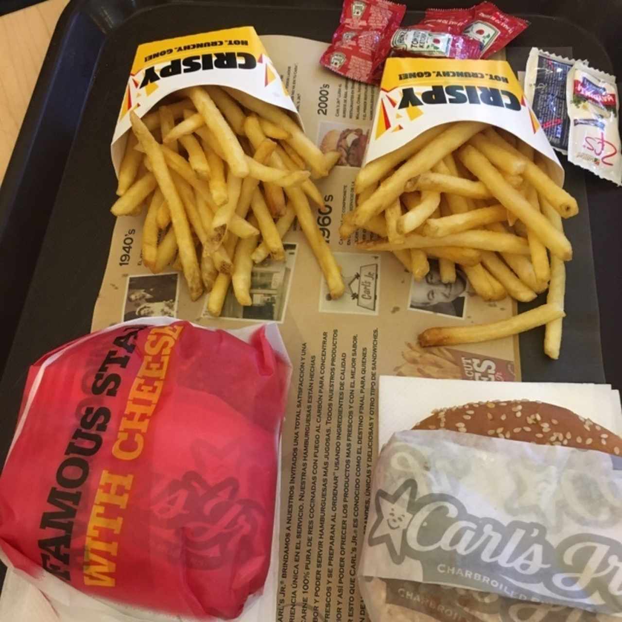 hamburguesa con papas