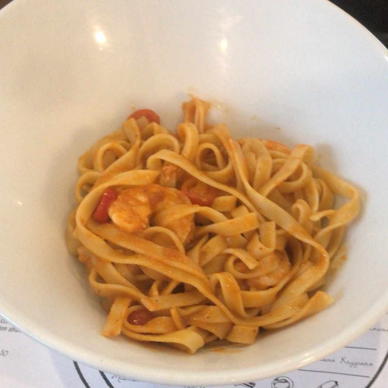 tagliatelle gamberi