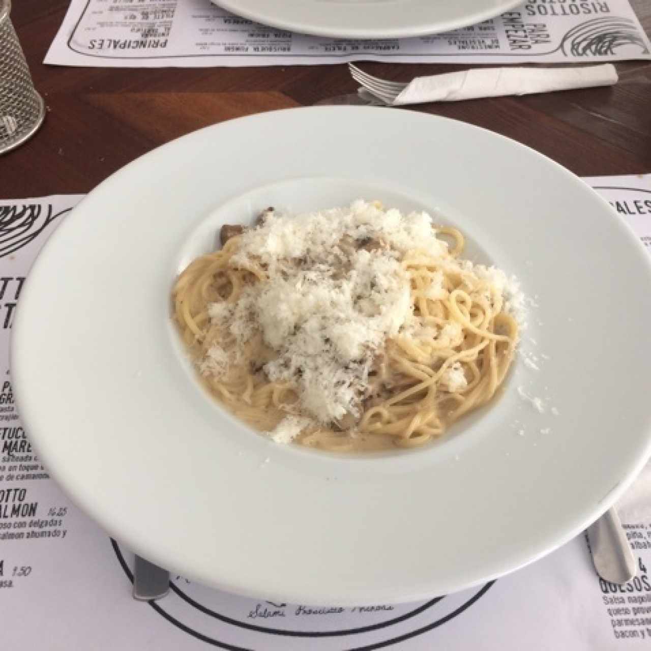 Spaghetti funghi porcini