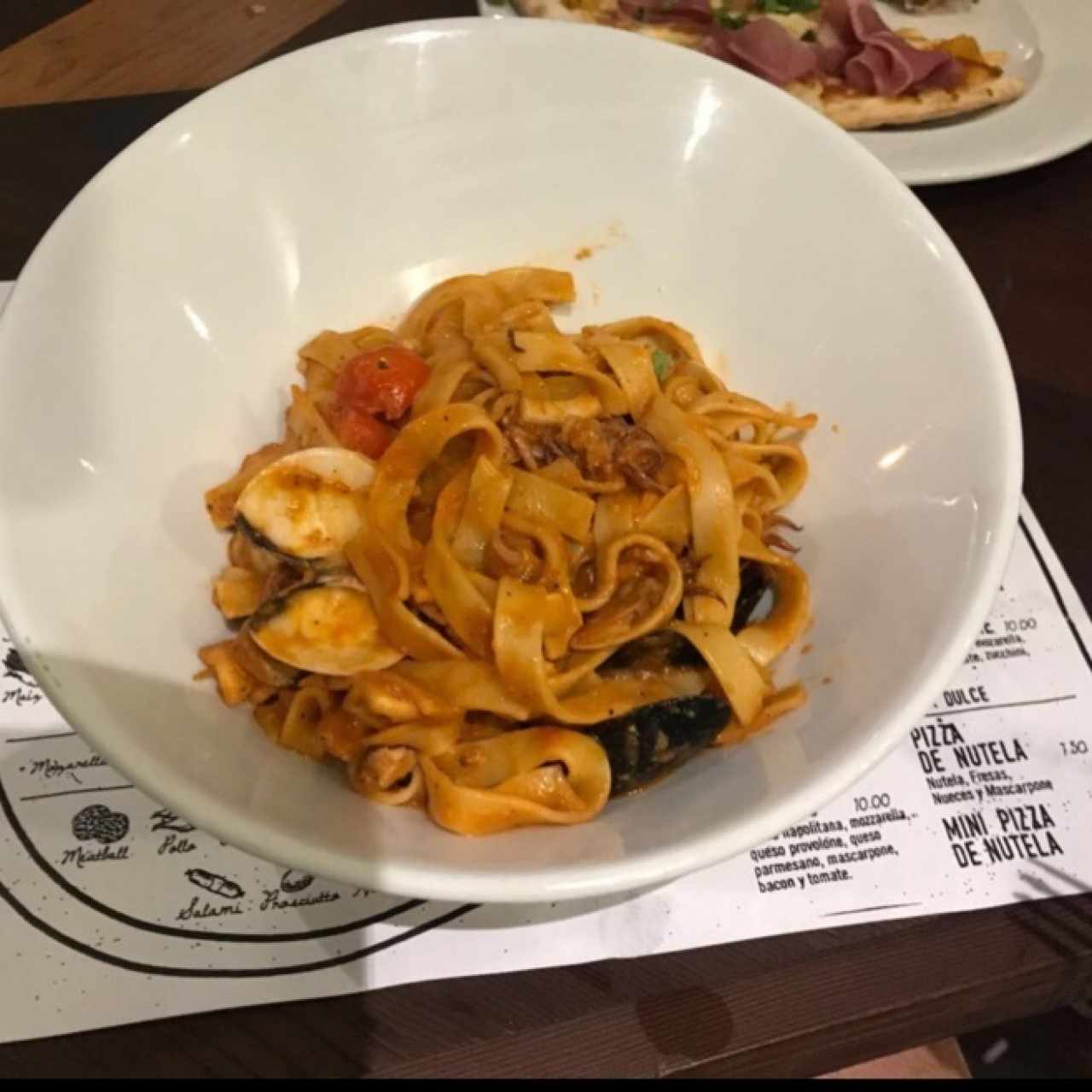 Fetuccini Frutti Di Mare 