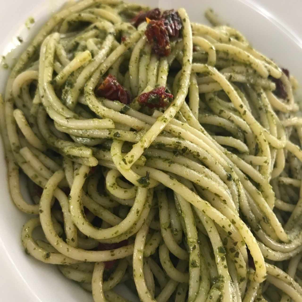 pesto con tomate seco