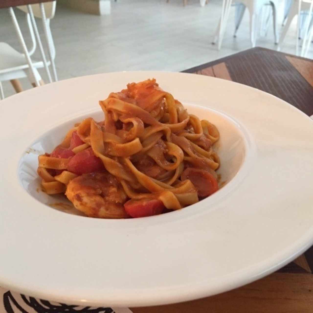 Tagliatelle gamberi