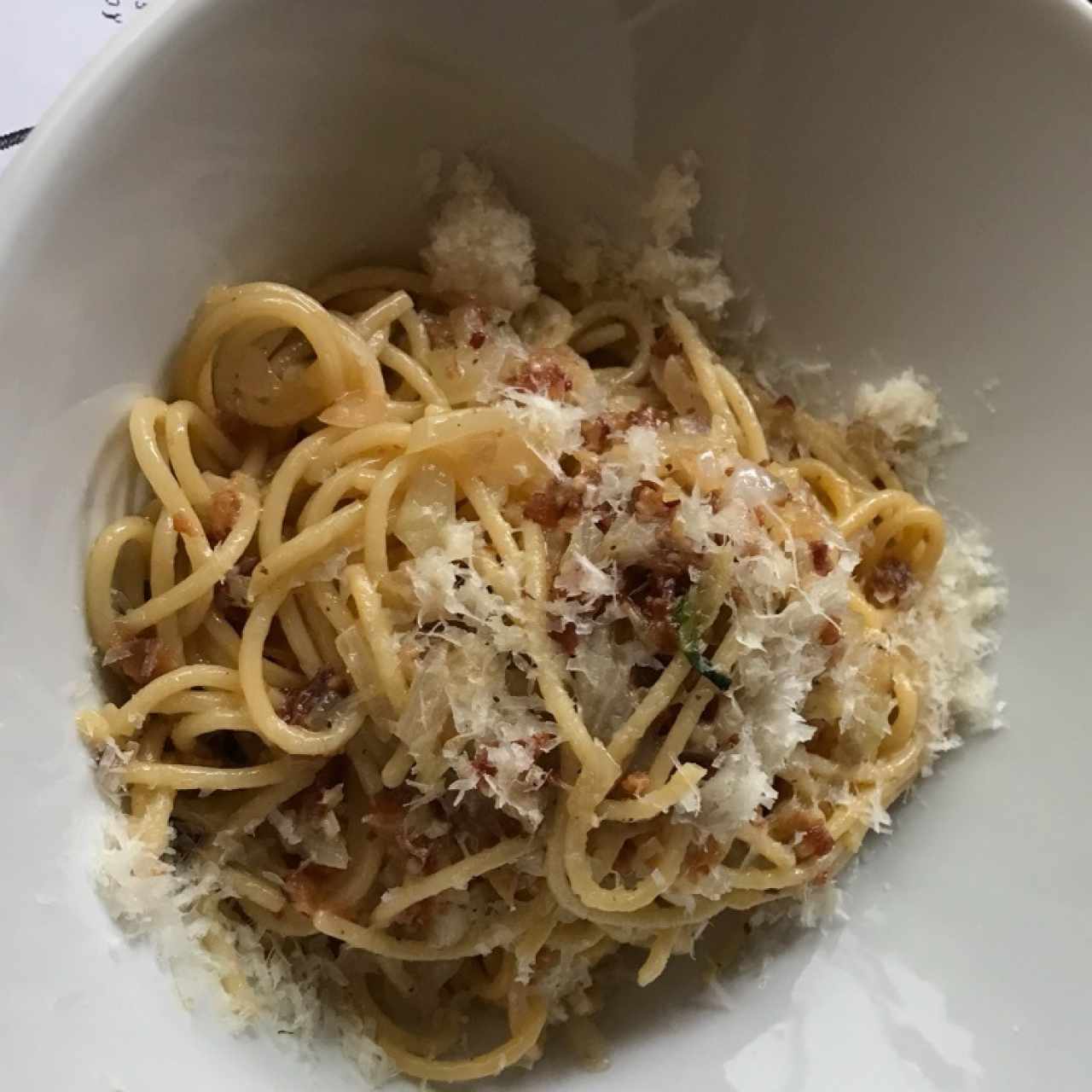 Pasta carbonara