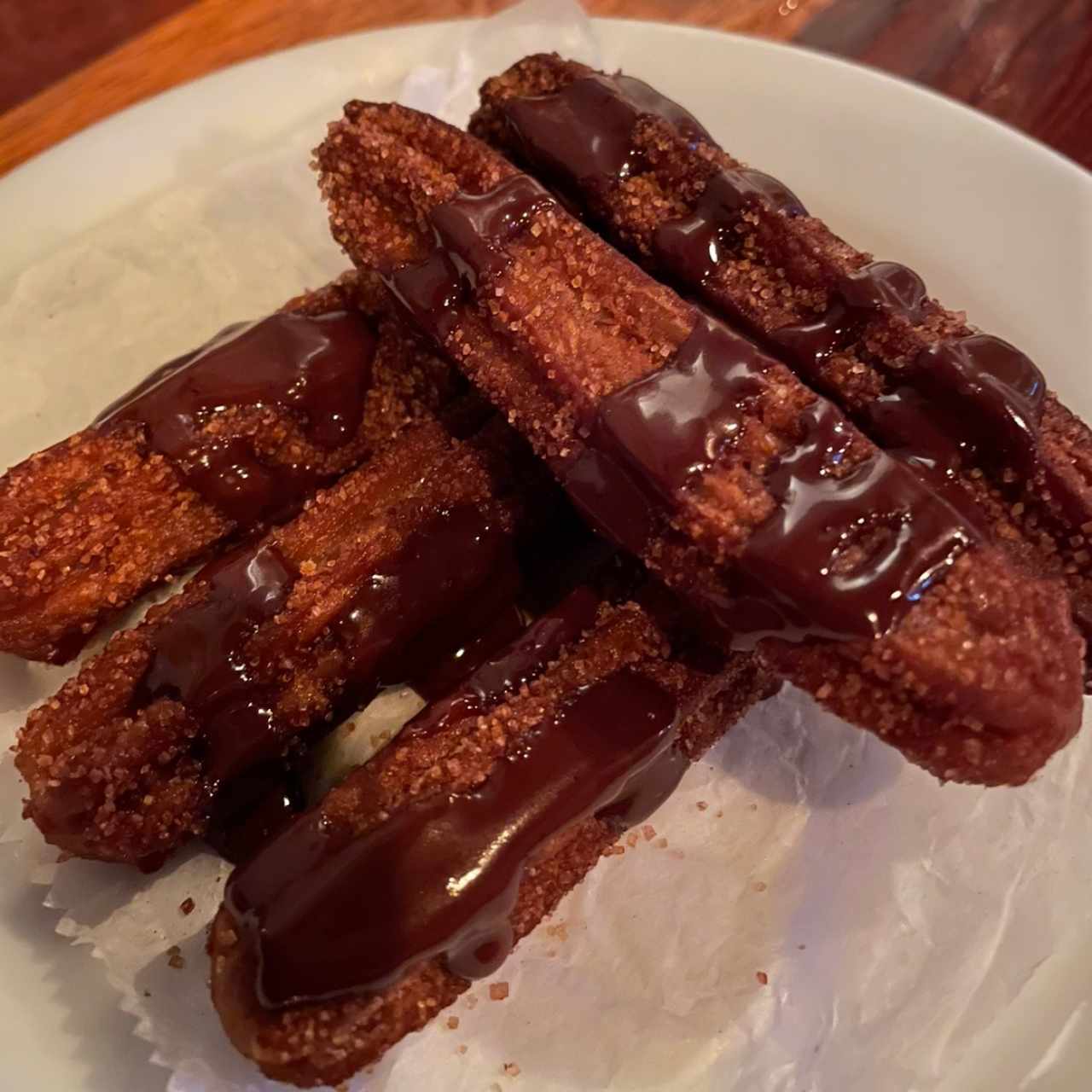 Postres - Churros de Stout