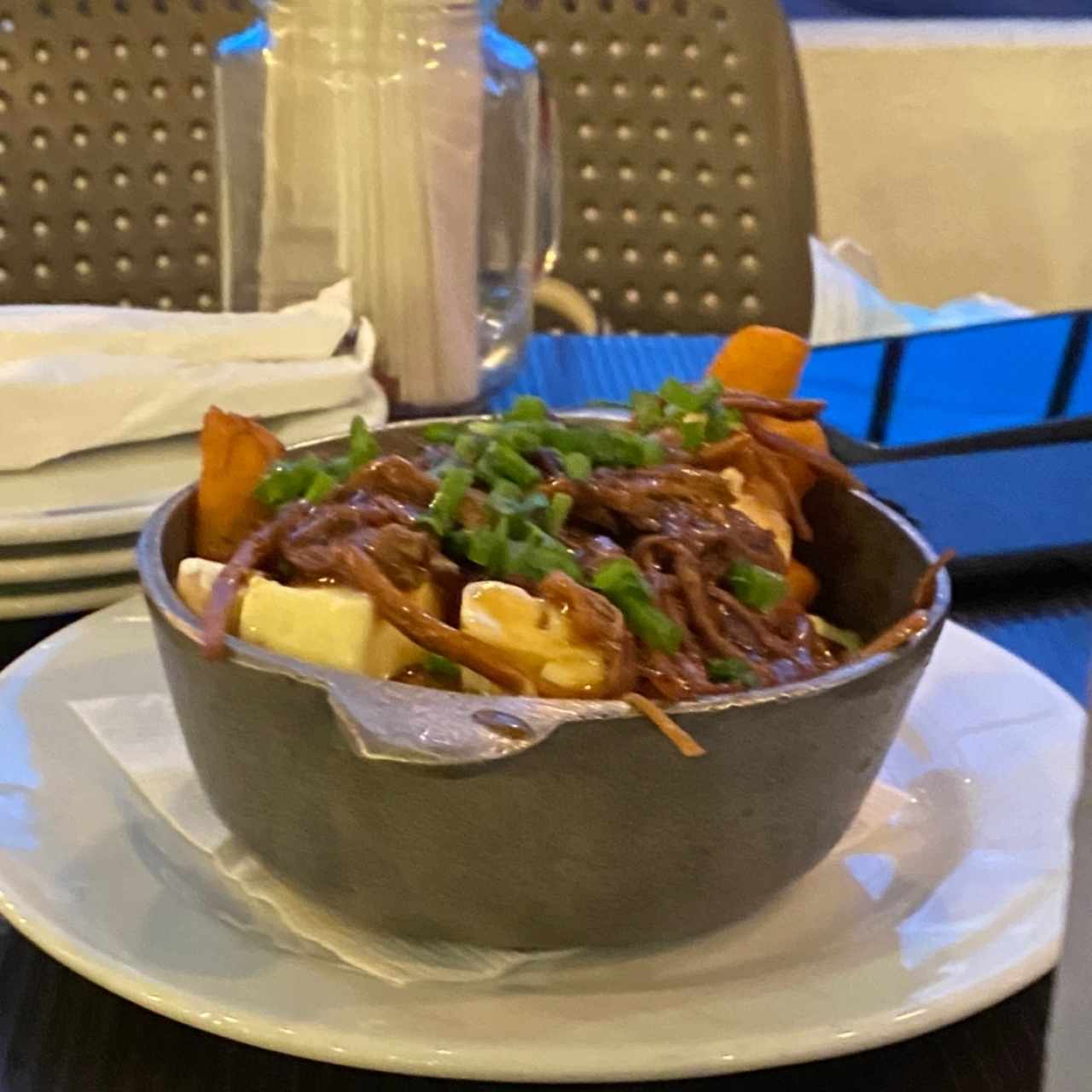 Poutine de yuca