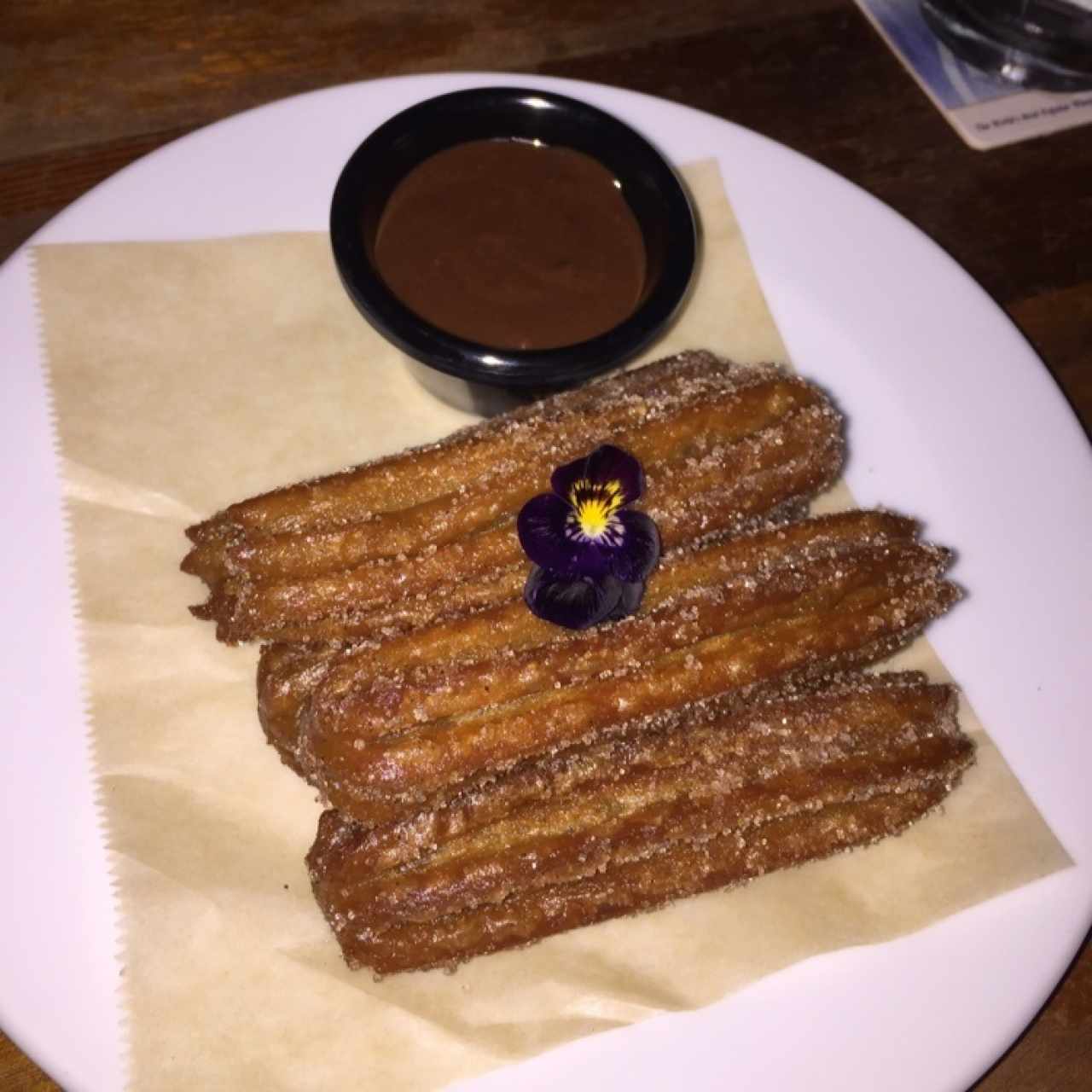 Postre - Churros de stout