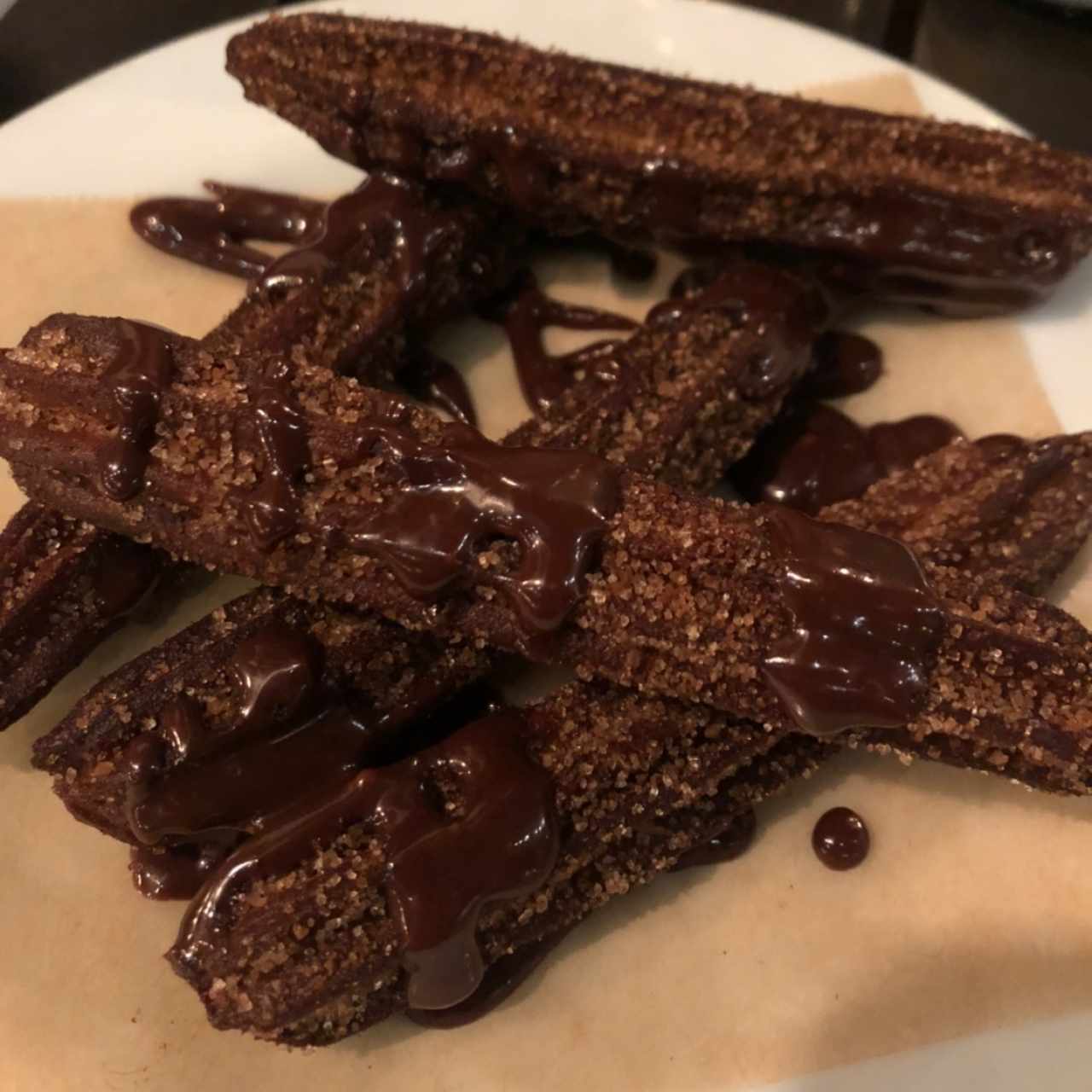 Postres - Churros de Stout