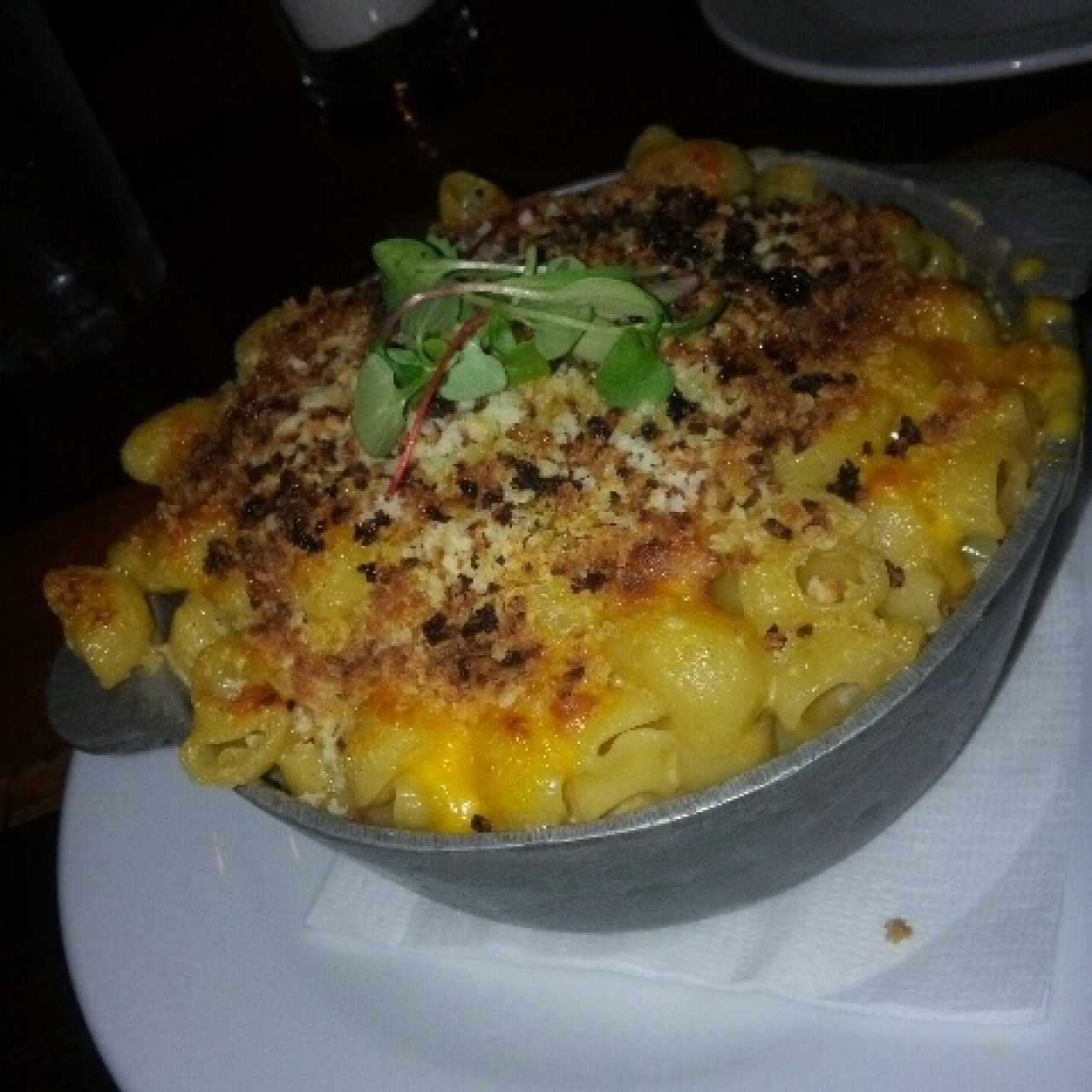 Plato Fuerte - Mac and Cheese de Langostinos