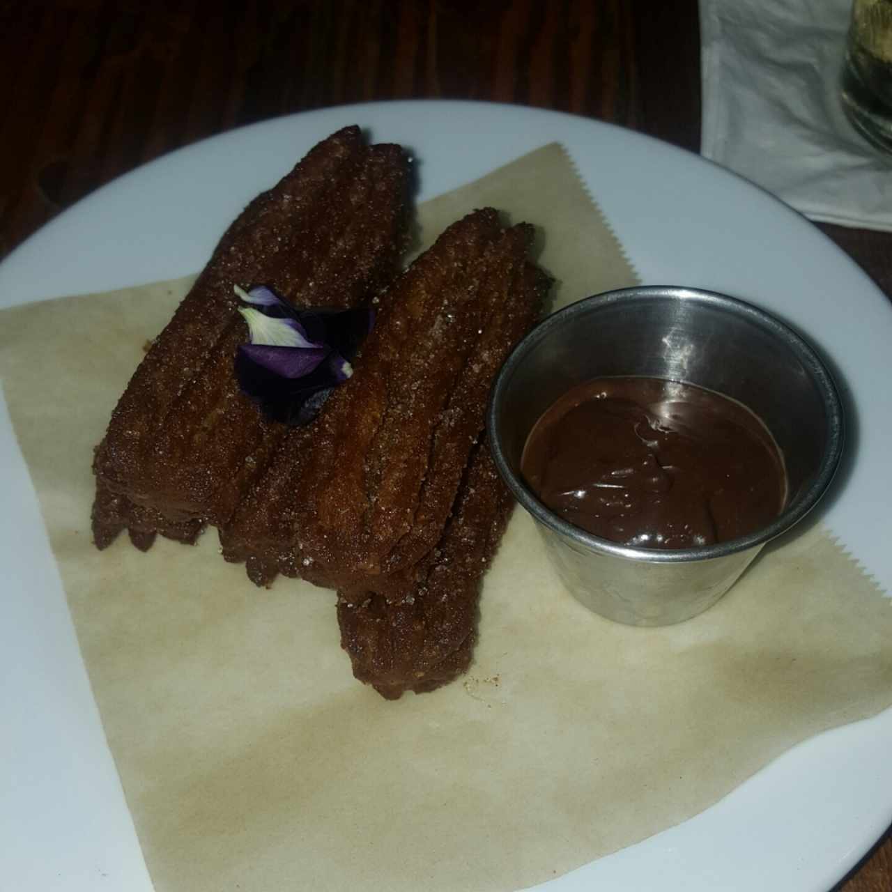 Postre - Churros de stout