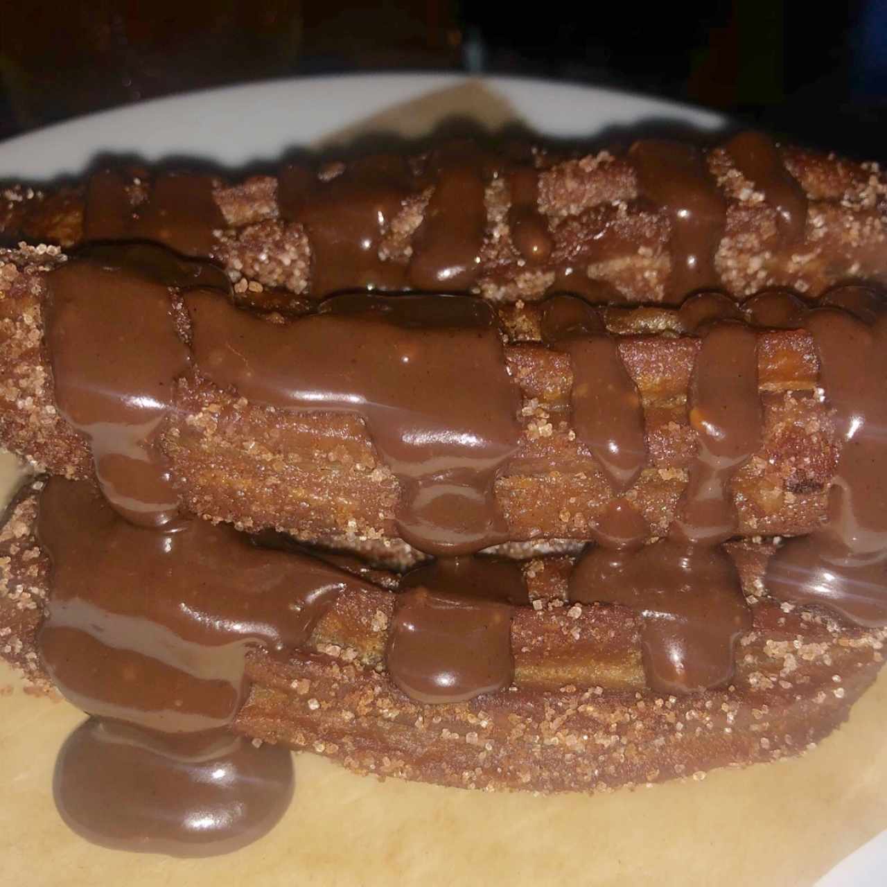 churros con chocolate