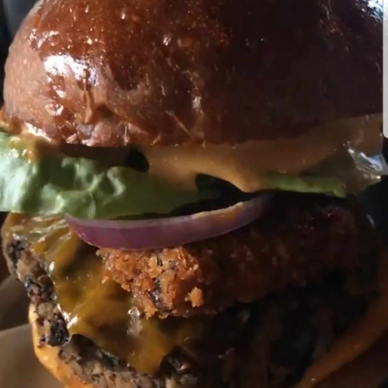 veggie burger 