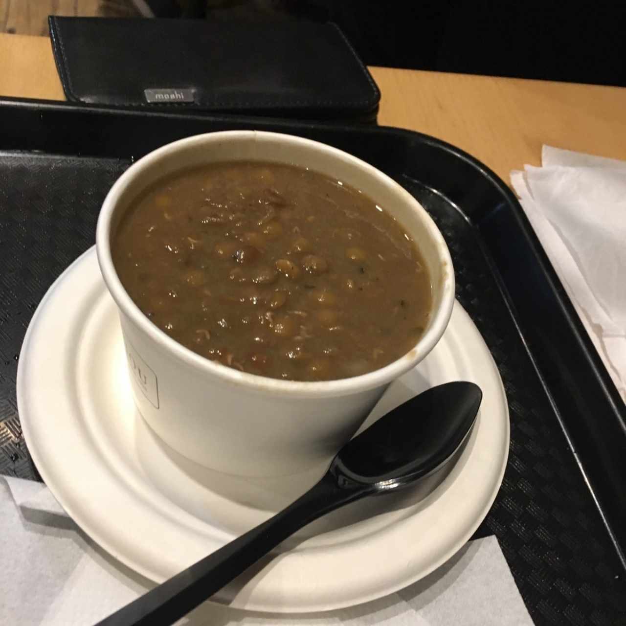 sopa de lentejas