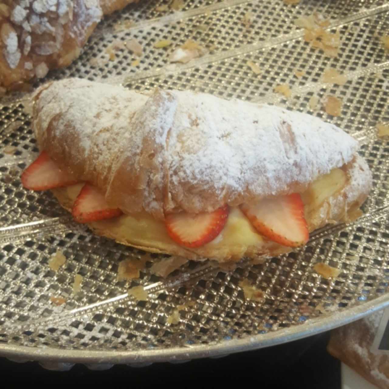 croissant de fresa