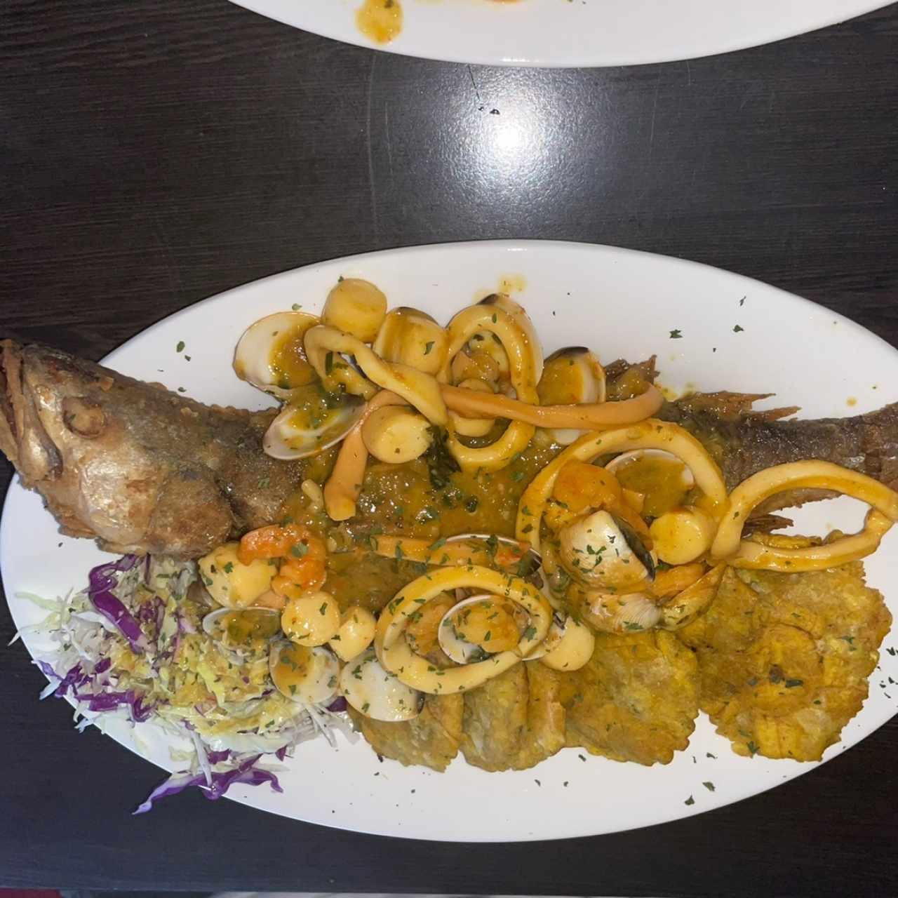 Pescado a lo Macho