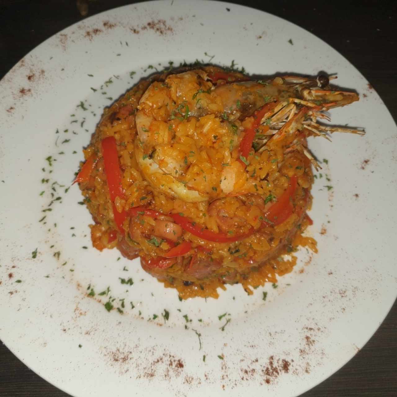 Arroz  con mariscos