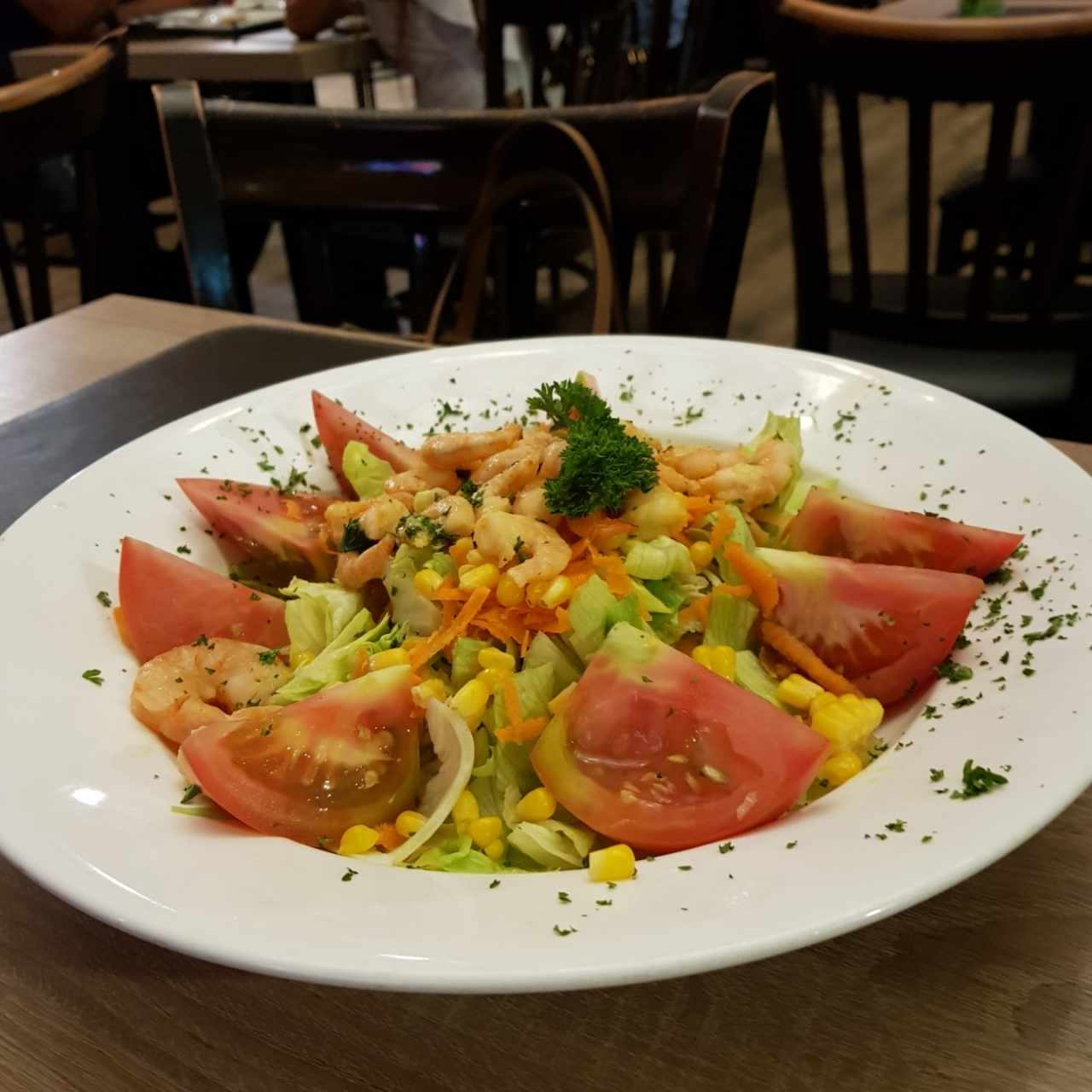 Ensalada de Camarones