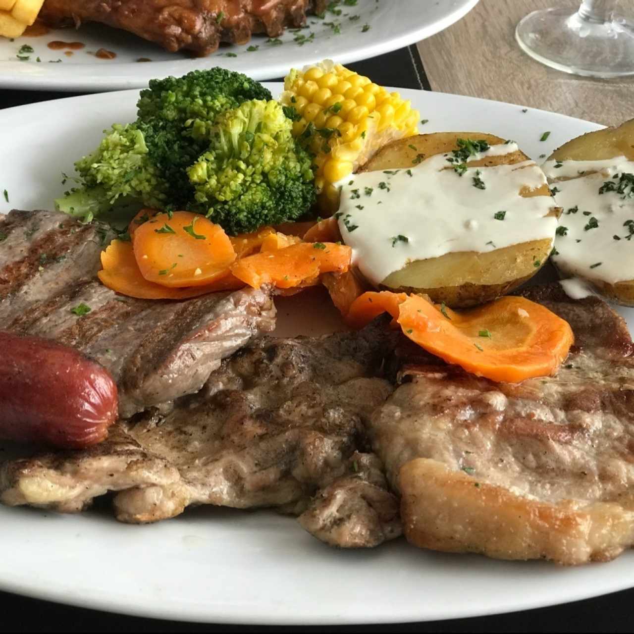 parrilla mixta