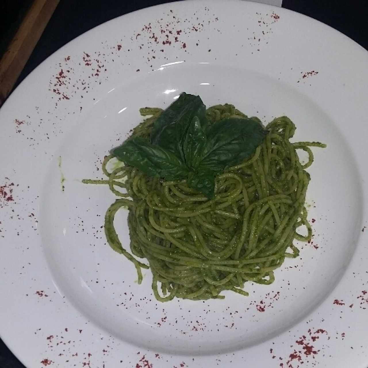 Pastas - Spaghetti al pesto simplemente increible 