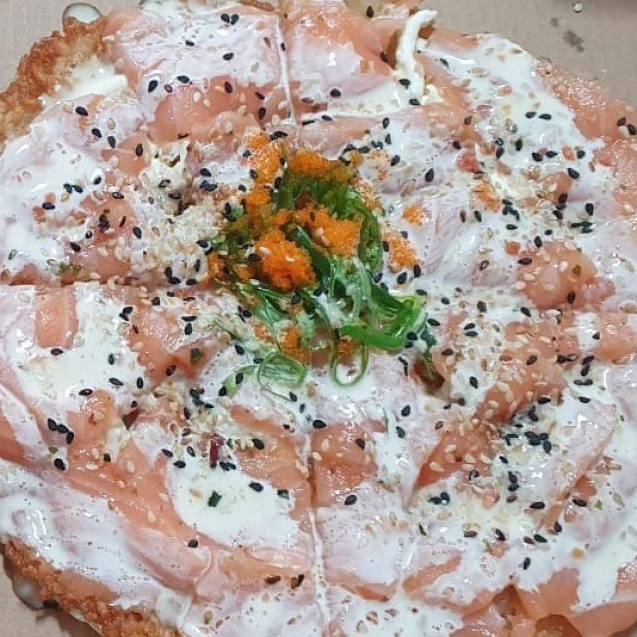 sushi pizza