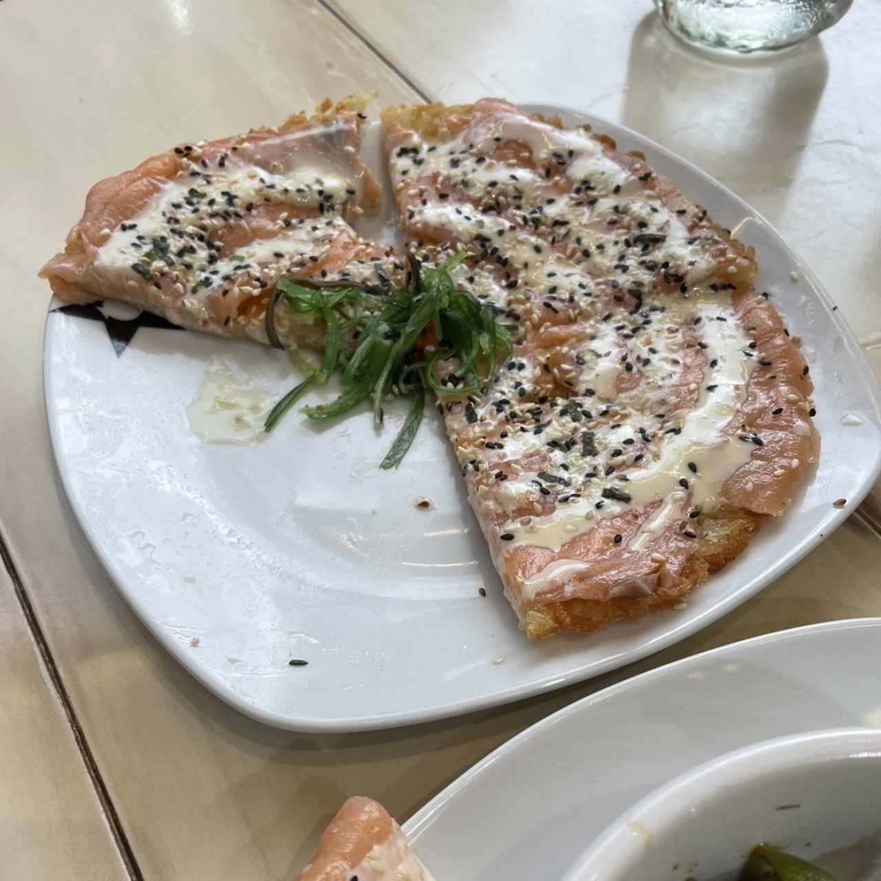 Pizza de Salmón Ahumado