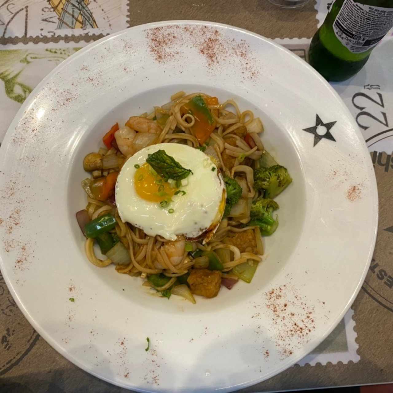 Pad Kee Mao de Mariscos