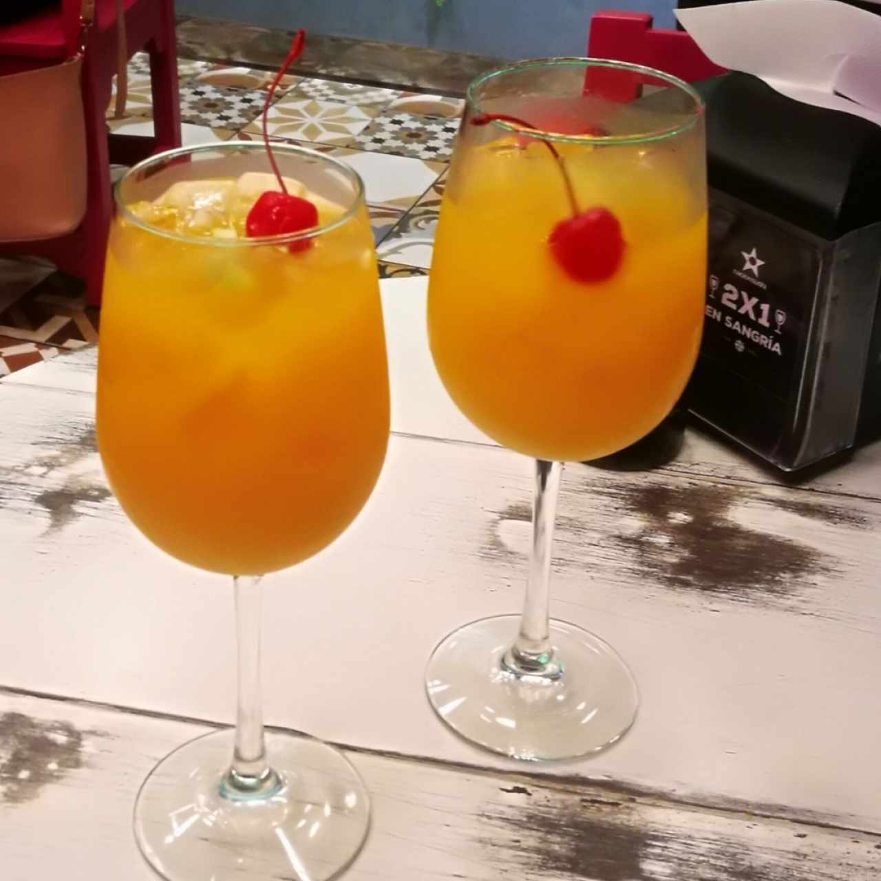 sangría de mango