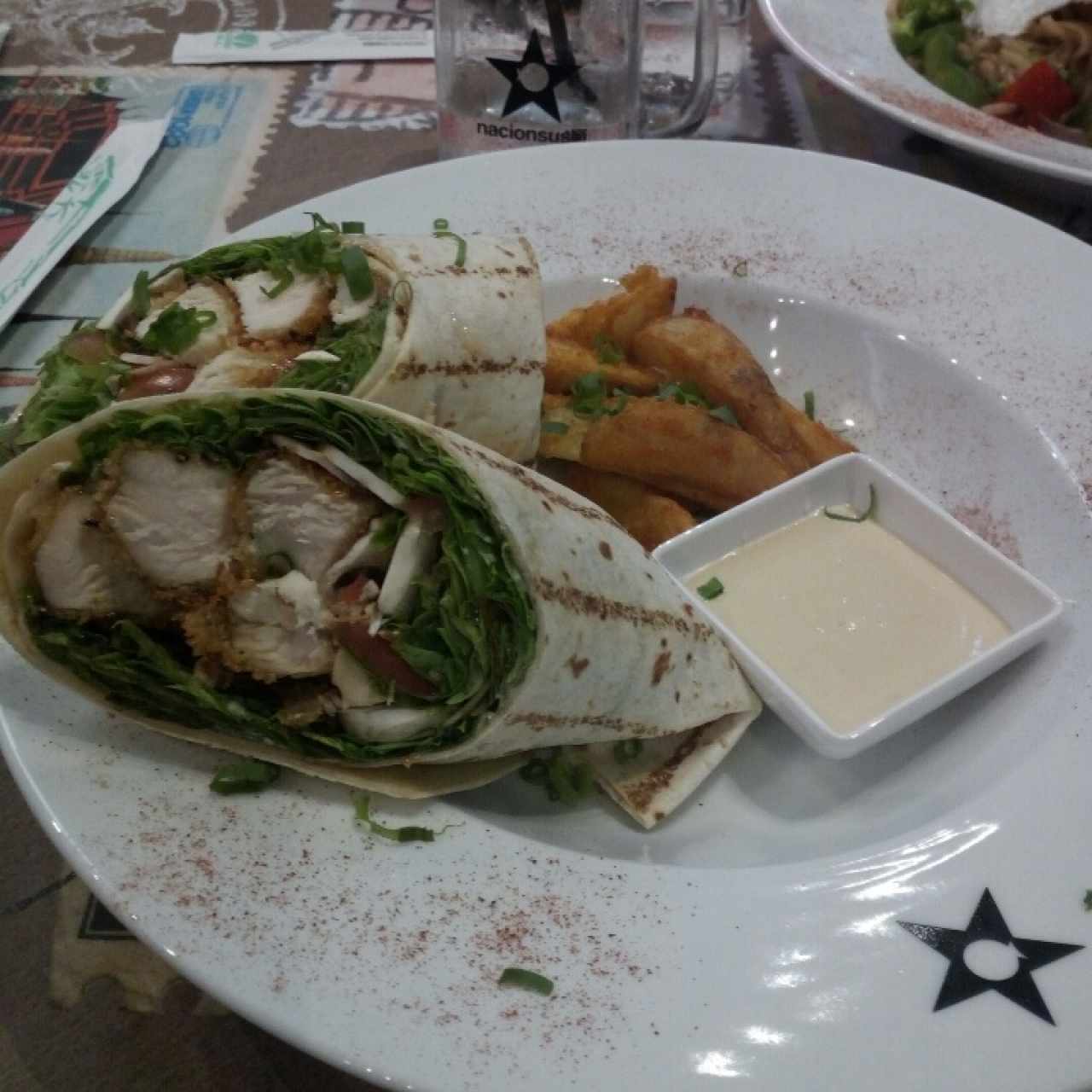 Wrap Pollo Thai