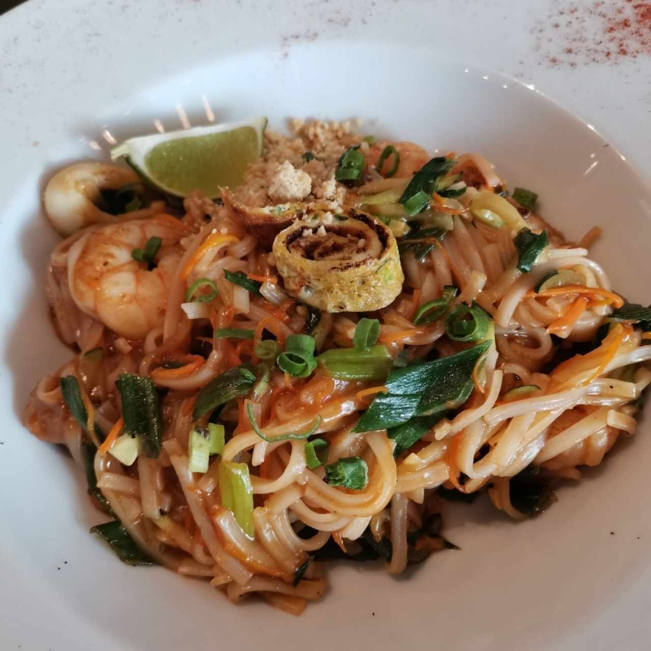 phad Thai de mariscos