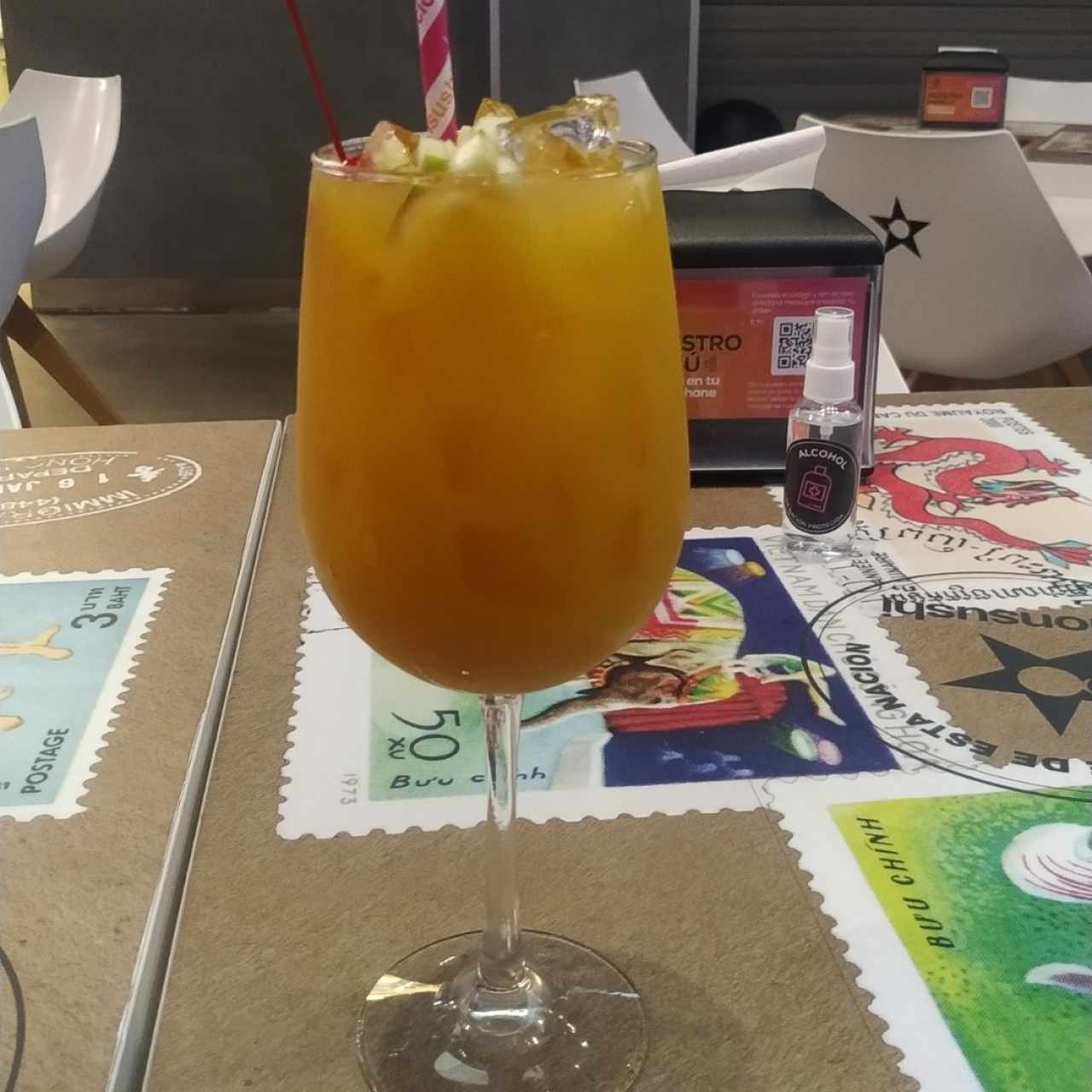 sangría de mango