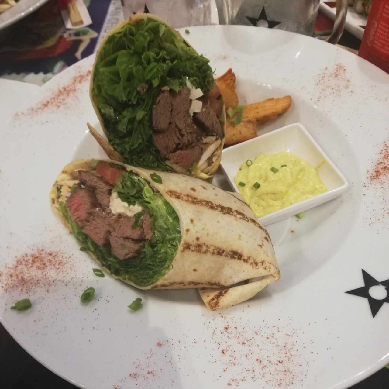 wrap de carne