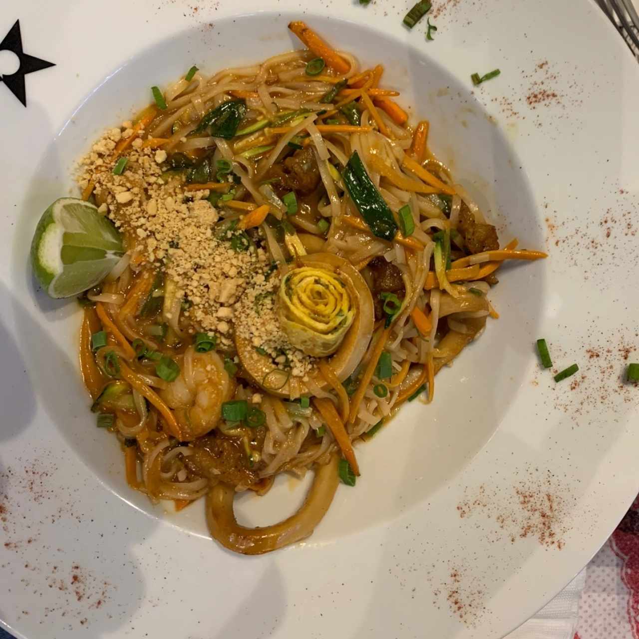 Phad Thai de Mariscos