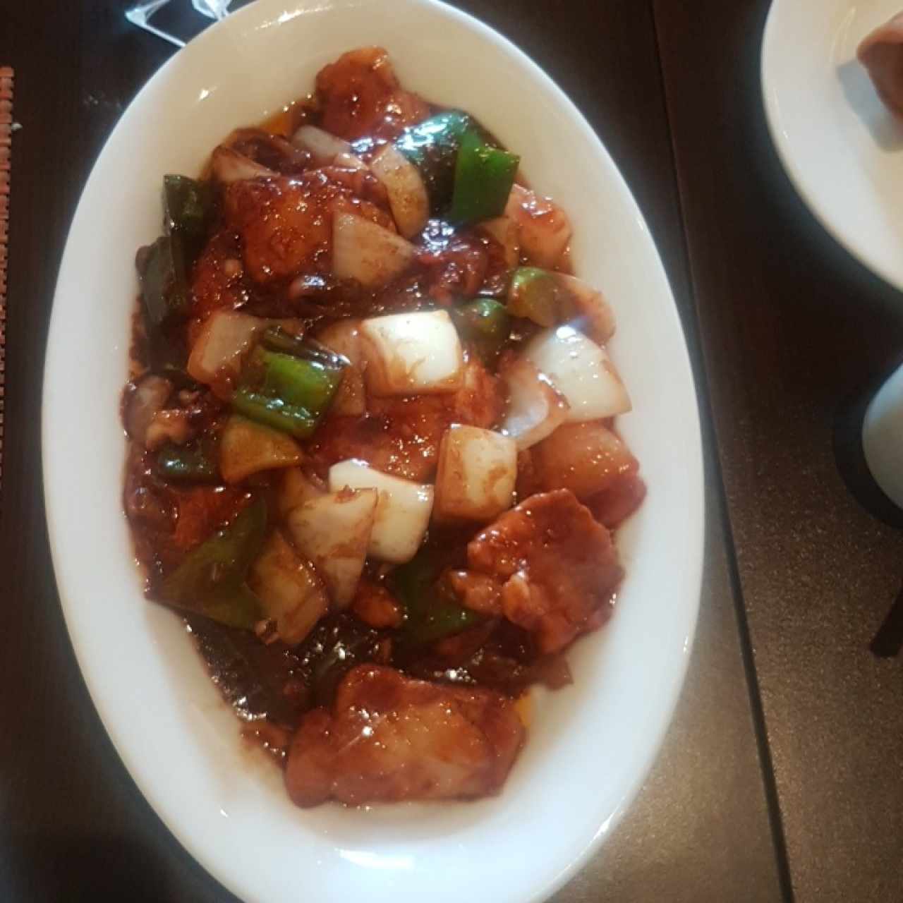 pescado szechuan picante