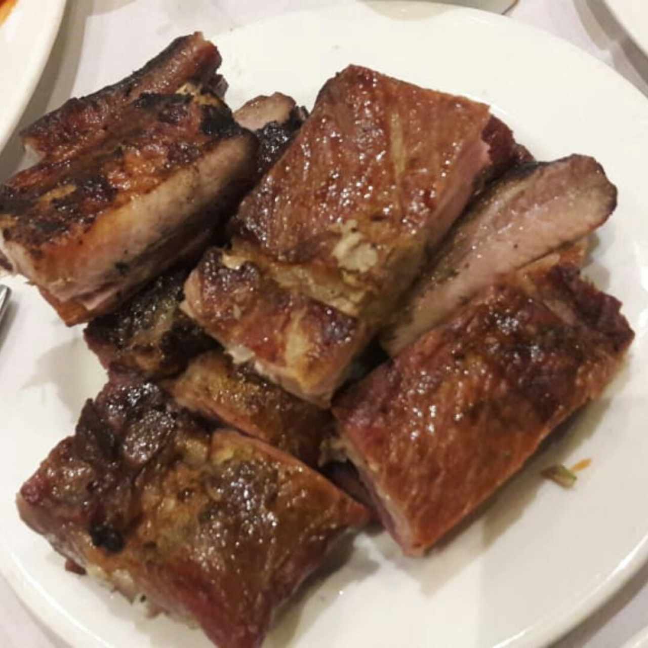 costillas asadas