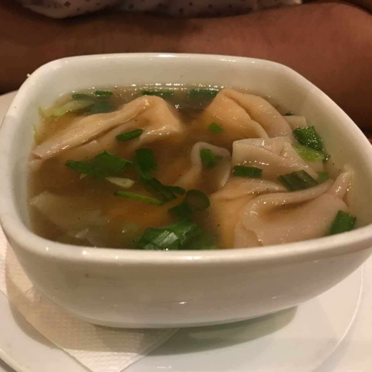 sopa de wanton