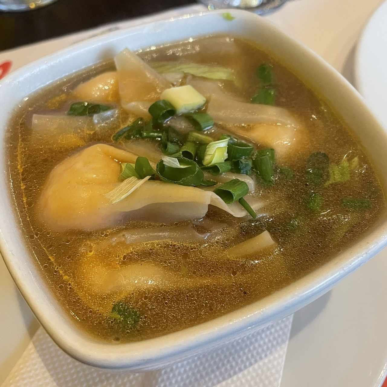 11 - Sopa de wanton (camarones)