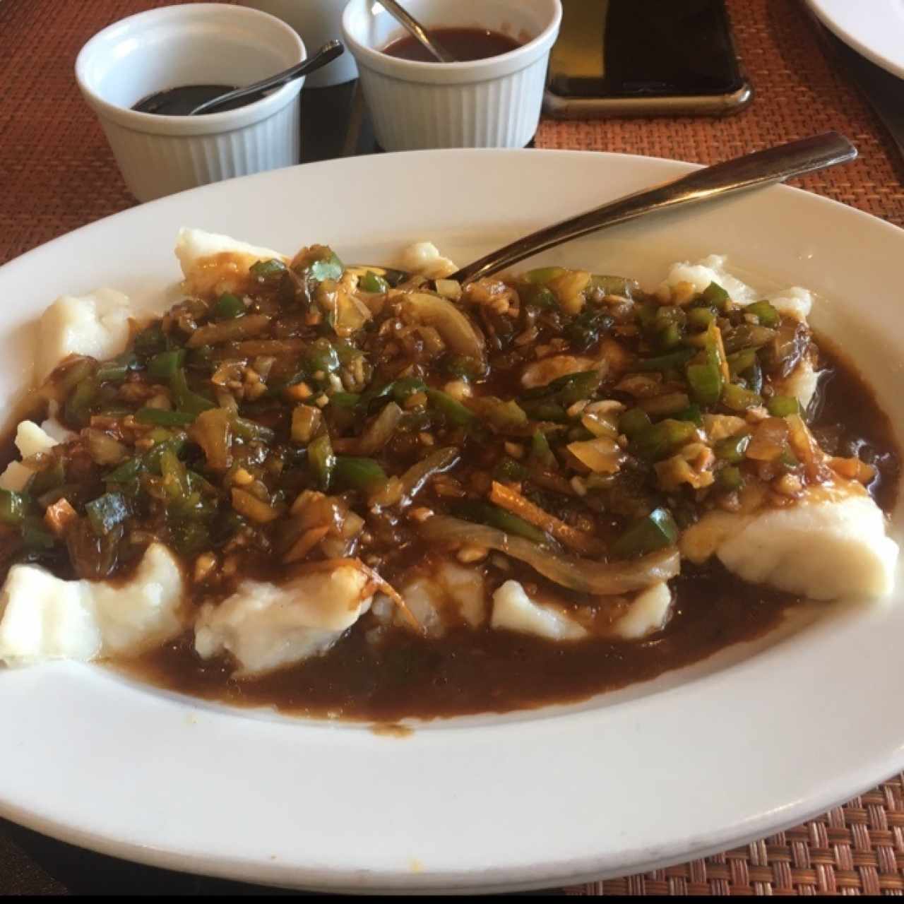 Filete de pescado estilo Szechuan