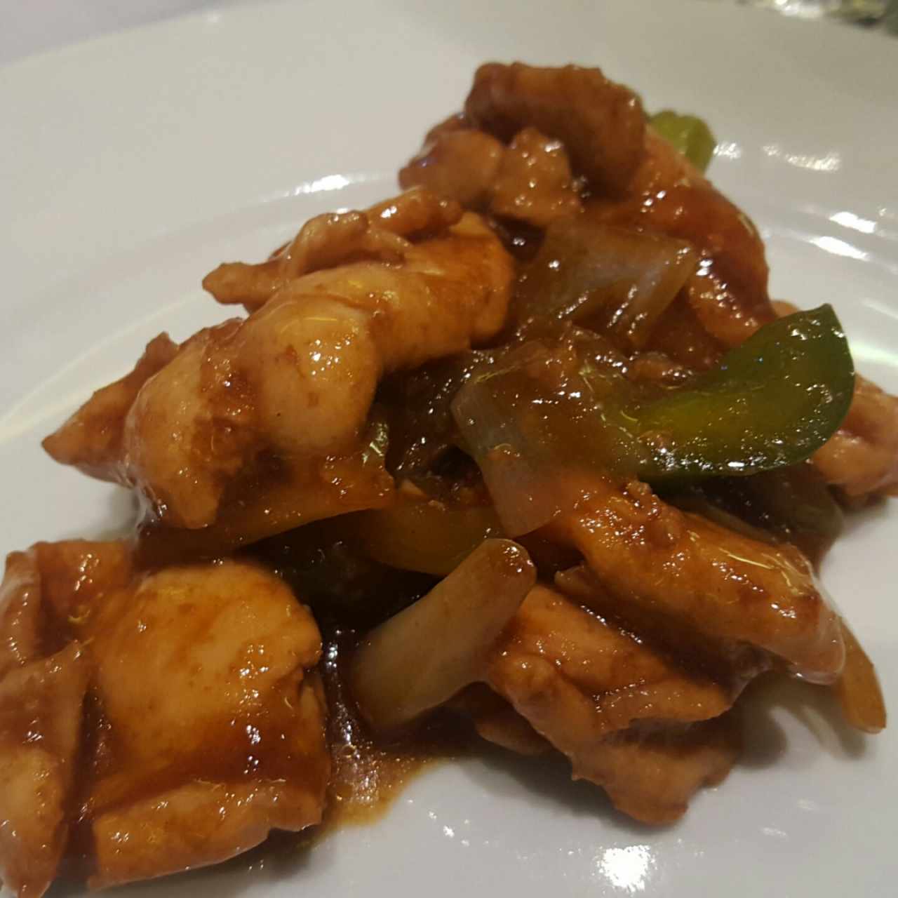 Pollo estilo Szechuan