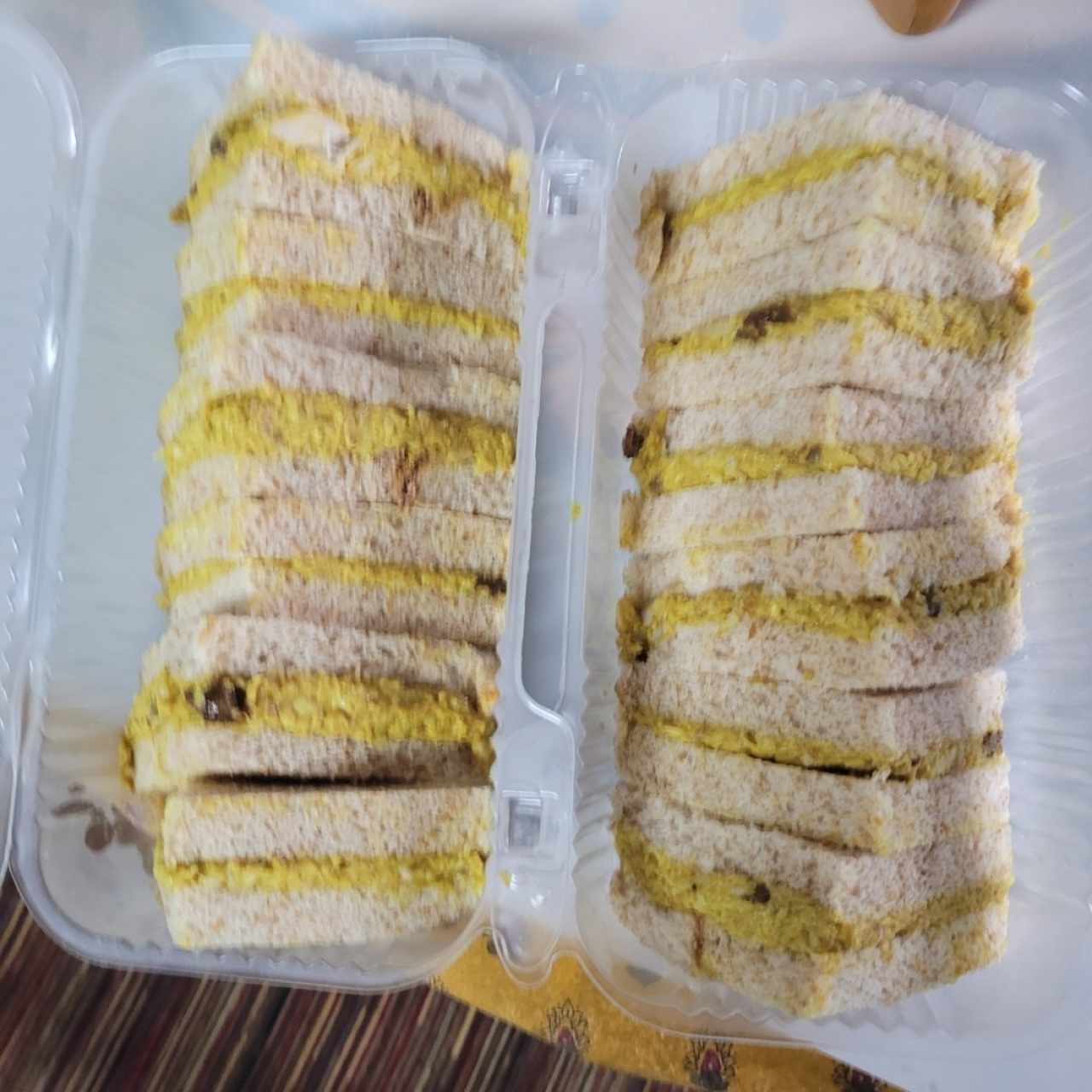 Sandwichitos - Pollo al curry