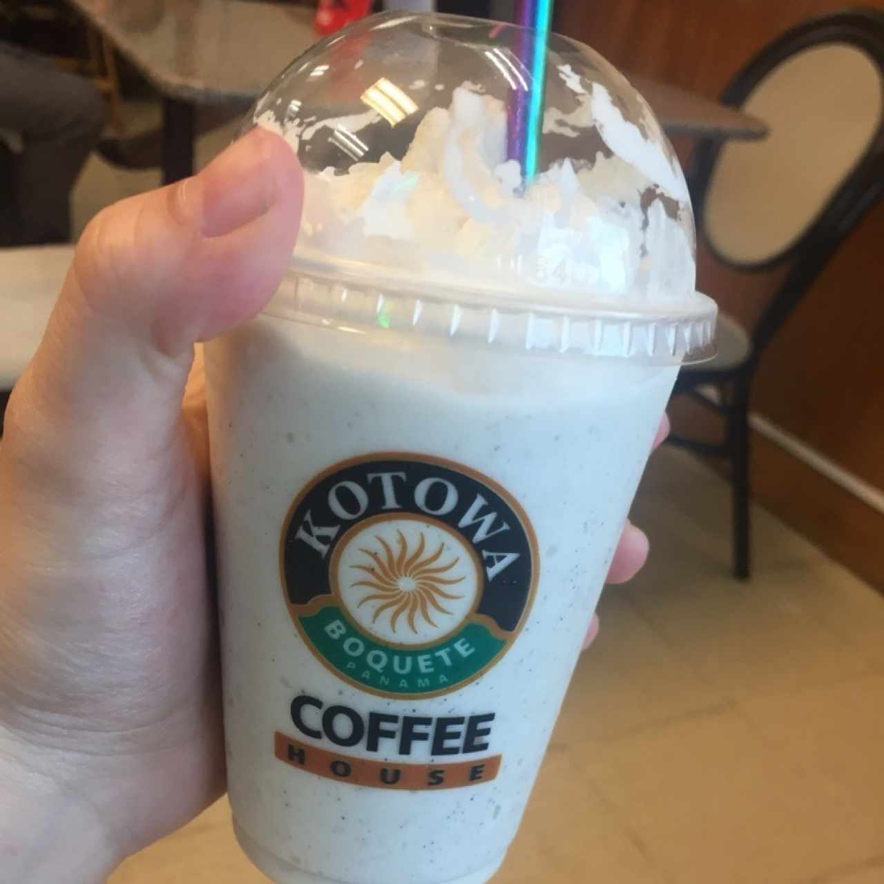 frappe de vainilla