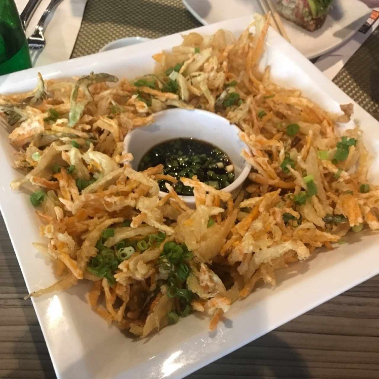 vegetales tempura